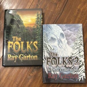 The Folks Book Set by Ray Garton Hardcover New Signed‎ Autographed 7 & 8
